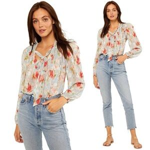 Misa Los Angeles Ceyla Floral Blouse